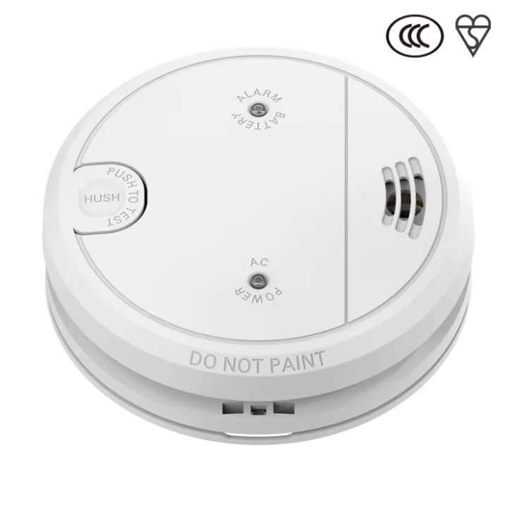 240V detektor dymu s batériou