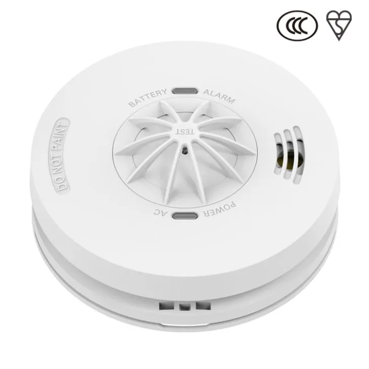 Detektor tepla napájaný zo siete